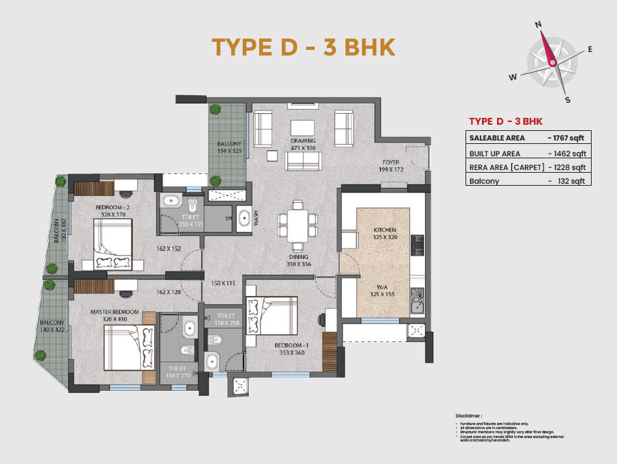 2.5 BHK Apartment